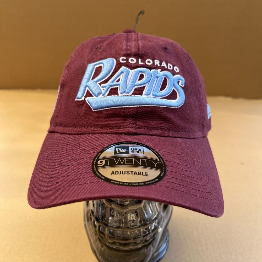 Colorado Rapids MLS New Era 9Twenty Maroon Strap Adjustment. Brand New With Tags